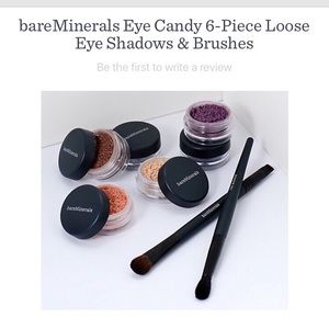 Bare Minerals loose eyeshadows and brushes NEW